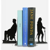 Podpórki do książek - Podpórki Na Książki Abraham Lincoln I George Washington - miniaturka - grafika 1