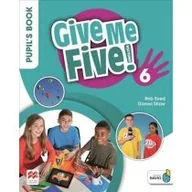 Książki do nauki języka angielskiego - Give Me Five! 6 Pupil's Book + kod online - miniaturka - grafika 1