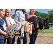 Maskotki i pluszaki - Konik na patyku HKM Hobby Horse jasnobrązowy - miniaturka - grafika 1