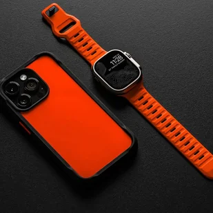 Pasek Icon Line do Apple Watch 4 / 5 / 6 / 7 / 8 / SE / Ultra (42 / 44 / 45 / 49 mm) Black - Akcesoria do smartwatchy - miniaturka - grafika 5