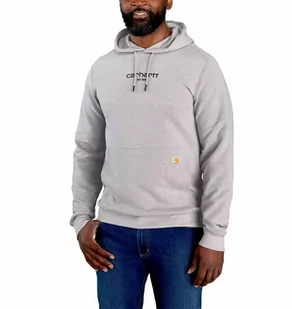 Bluza Carhartt Force Lightweight Logo ASPHALT HEATHER - Bluzy męskie - miniaturka - grafika 1