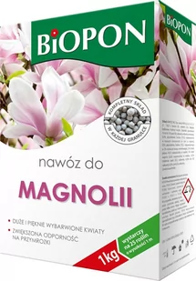 Biopon Nawóz do magnolii, karton 1kg, marki - Nawozy ogrodnicze - miniaturka - grafika 1