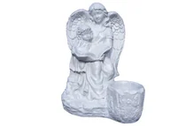 Donice - Opiekuńczy anioł,aniołek z miejscem na doniczkę - miniaturka - grafika 1