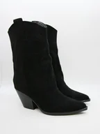 Kozaki damskie - Bellucci Kowbojki w kolorze czarnym - miniaturka - grafika 1