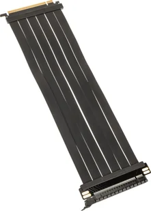 Kolink Kolink PCI Express 5.0 x16 auf x16 Riser-Kabel, 180 Grad, schwarz - 30cm - Akcesoria do komputerów stacjonarnych - miniaturka - grafika 1