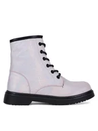 Buty dla dziewczynek - Nelli Blu Trzewiki CS102607-14A Różowy - miniaturka - grafika 1