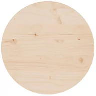 Blaty meblowe i parapety okienne - Blat stołu, Ø40x2,5 cm, lite drewno sosnowe - miniaturka - grafika 1