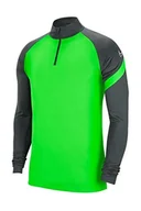 Koszulki i topy damskie - Nike Męski top wiertła Academy Pro Drill Top Zielony uderzenie/antracyt/zielony uderzenie/(biały) M - miniaturka - grafika 1