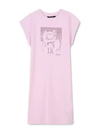 Sukienki i spódniczki dla dziewczynek - Karl Lagerfeld Kids Sukienka codzienna Z30456 D Różowy Regular Fit - miniaturka - grafika 1