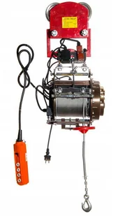 SPAWCENSO Wciągarka elektryczna suwnica 800 400 kg lina 30m 36580243 - Wciągarki - miniaturka - grafika 3