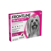 Frontline Tri-Act XS 2-5kg pipeta 3 x 0,5ml)