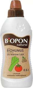 Nawóz Biohumus BIOPON do warzyw i ziół 0.5L - Nawozy ogrodnicze - miniaturka - grafika 1