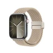 Akcesoria do smartwatchy - Dux Ducis DUX DUCIS pasek MIXTURE PRO pleciony do Apple Watch 42 / 44 / 45 / 49 mm beżowy - miniaturka - grafika 1