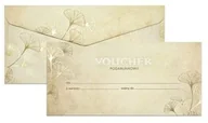 Koperty - Koperta / koperty ozdobne DL 120g + voucher 21x10,5cm 190g - 5 kompletów - miniaturka - grafika 1