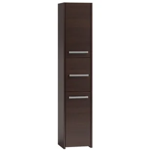 Topeshop Szafka łazienkowa MODEL 33, wenge, 30x30x170 cm - Szafki łazienkowe - miniaturka - grafika 3