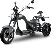 Skutery - Bili Bike Skuter elektryczny Bili Coco Cobra Trójkołowa czarny - miniaturka - grafika 1