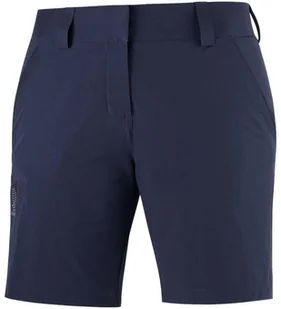 Salomon Spodenki Wayfarer Shorts W Night Sky/ Ebony C14913 - Spodnie sportowe damskie - miniaturka - grafika 1