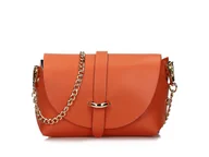 Torebki damskie - Listonoszka ze złotym łańcuszkiem Toscanio A32 - miniaturka - grafika 1