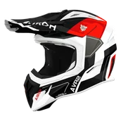 Kaski motocyklowe - Kask Cross Airoh Aviator Ace 2 Shield (2026) Czerwony połyskXL - miniaturka - grafika 1