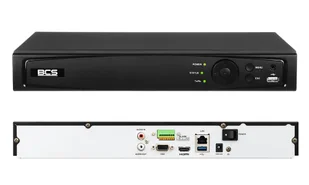 Rejestrator IP BCS-V-NVR0401A-4KE jednodyskowy 4-kanałowy wej/wyj alarmowe - Rejestratory do monitoringu - miniaturka - grafika 1