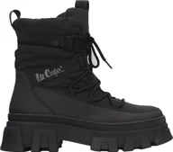 Trampki damskie - Lee Cooper Buty damskie Lee Cooper czarne LCJ-24-47-3144LA 39 - miniaturka - grafika 1