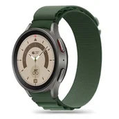 Akcesoria do zegarków - Tech-Protect Pasek Nylon Pro do Galaxy Watch 4 / 5 / 5 Pro military green - miniaturka - grafika 1