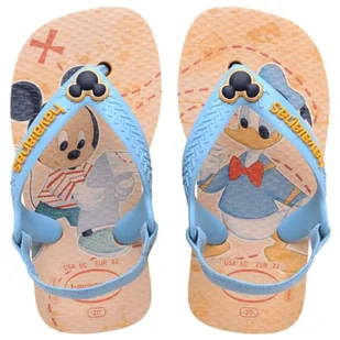 Havaianas Baby Disney Classics II, Pop Yellow, UK child 6 - Buty dla dziewczynek - miniaturka - grafika 1