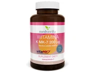Witaminy i minerały - MEDVERITA Witamina K VitaMK7 200 mcg (120 kapsułek) Medverita - miniaturka - grafika 1