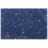 Dywaniki łazienkowe - Dywanik łazienkowy Chic 387461 Prostokątny Granatowy - miniaturka - grafika 1