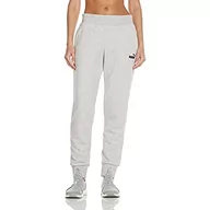 Spodnie damskie - Puma Damskie spodnie do biegania Ess Sweatpants Tr Cl szary jasnoszary (Light Gray Heather) L 586842 - miniaturka - grafika 1