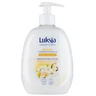 Mydła - LUKSJA Creamy & Soft Kremowe mydło w płynie Jaśmin i Wanilia, 500ml - !!! 24h WYSYŁKA !!! - miniaturka - grafika 1