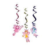 Gadżety dla niej i dla niego - GoDan Dekoracja, Spirala z Wróżkami, 3 sztuki - miniaturka - grafika 1