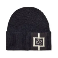 Czapki męskie - Armani Exchange Czapka z dodatkiem wełny - miniaturka - grafika 1