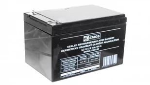 Akumulator Agm 12V 12Ah faston 6,3 - Baterie do zasilaczy awaryjnych UPS - miniaturka - grafika 1