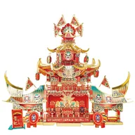 Puzzle - Piececool Puzzle Metalowe Model 3D - Staroĺľytny Teatr - miniaturka - grafika 1