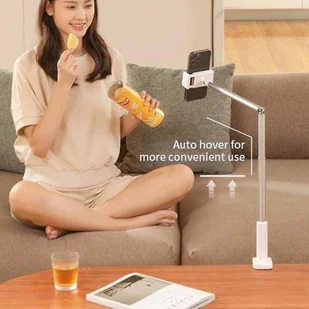 USAMS Teleskopowy uchwyt biurkowy na telefon WX Series czarny/black ZB255WXZJ01 (US-ZB255) - Selfie stick - miniaturka - grafika 14