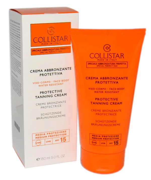 Collistar Protective Tanning Cream SPF15 Ochronny krem do opalania 150ml