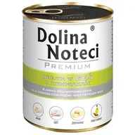 Mokra karma dla psów - Dolina Noteci Premium Pies Gęś i ziemniaki puszka 800g - miniaturka - grafika 1