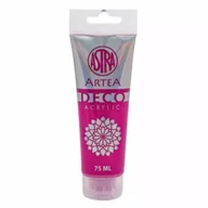 Farby i media malarskie - Astra Farba akrylowa Deco Artea w tubie 75ml fuksja - miniaturka - grafika 1