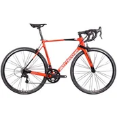 Rowery - Rower szosowy BOTTECCHIA 8Avio Revolution M17 28 cali męski Czarno-czerwony - miniaturka - grafika 1