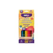 Przybory szkolne - Kredki ołówkowe akwarelowe 12 kolorów STRIGO - miniaturka - grafika 1