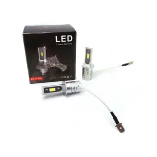 H3 Żarówki Led 9V-30V Canbus Csp 2Szt 2X 4000Lm Białe Mocne - Żarówki samochodowe - miniaturka - grafika 1