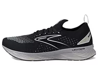 Sneakersy męskie - Brooks Męskie sneakersy Levitate StealthFit 6, czarne/szare/ostrygowe, rozmiar 8, Black Gray Oyster, 42.5 EU - miniaturka - grafika 1
