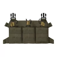 Odzież taktyczna i umundurowanie - Panel Ładownica Direct Action Skeletonized Triple 308 Flap - Ranger Green - miniaturka - grafika 1