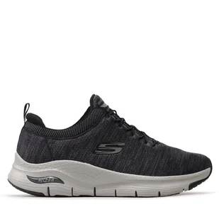 Sneakersy Skechers Waveport 232301/BKGY Szary - Sneakersy męskie - miniaturka - grafika 1