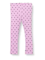 Legginsy - Bestseller A/S Dziewczęce legginsy NMFVIVIAN AOP L1, fioletowe tiulle, 86, Violet Tulle, 86 cm - miniaturka - grafika 1