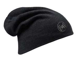 Buff, Czapka Merino heavyweight beanie, Czarna, 111170.999.10.00 - Czapki damskie - miniaturka - grafika 1