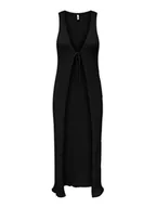 Swetry damskie - ONLY Kardigan Meddi 15347887 Czarny Regular Fit - miniaturka - grafika 1