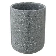 Kubki na szczoteczki do zębów - Szary kubek na szczoteczki do zębów ceramiczny Noto – Wenko - miniaturka - grafika 1