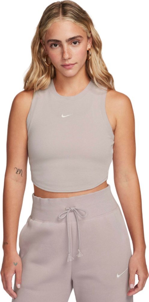 Nike Koszulka damska Nike Sportswear Chill Knit beżowa FB8279 019 L